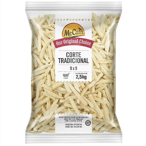 Papas fritas corte tradicional McCain